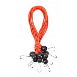 GUMINIS ELASTINGAS VIRVAS SU KABLIU TARPŲ, Tinklinių banerių tvirtinimui, 20cm