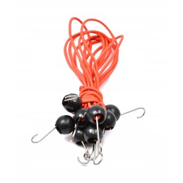 GUMINIS ELASTINGAS VIRVAS SU KABLIU TARPŲ, Tinklinių banerių tvirtinimui, 20cm