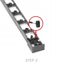Vejos apvado jungtis sodo randui 4,5 cm išoriniam