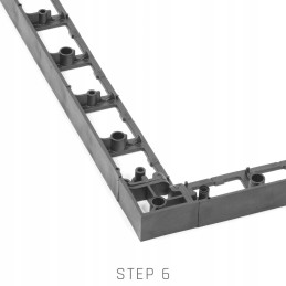 Vejos apvado jungtis sodo randui 4,5 cm išoriniam