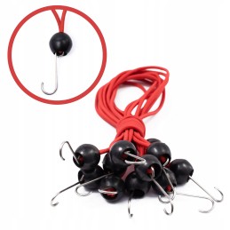 GUMINIS ELASTINGAS VIRVAS SU KABLIU BAGAŽO TINKLŲ TEISTI 10cm