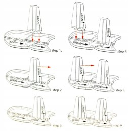 GARDEN PALISADE IPAK2 TERRACOTT ratlankis 1 vnt.