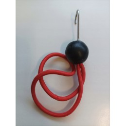 Daugiafunkcinės elastinės juostos su kabliukais 20 cm brezento tvirtinimui