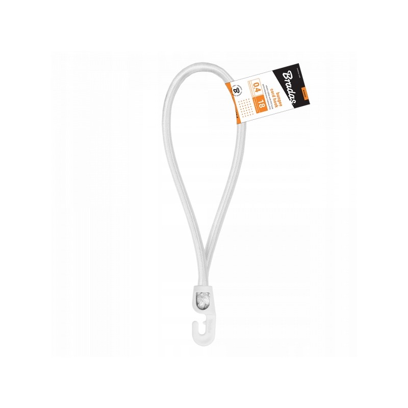 Elastne kummist PVC konks 0,4x40cm BCH3-0440WH-E