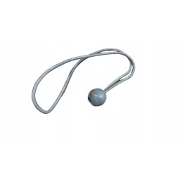 Elastinė juosta palapinės tentui tvirtinti, 30 cm, pilka