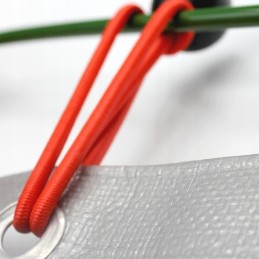 Daugiafunkcinės guminės juostos brezentams tvirtinti, 1 vnt. Elastingas užsegimas