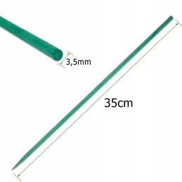 10x Smeigtukai GREEN Bamboo Sticks R