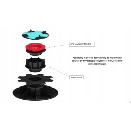 Adapteris, skirtas pakelti laikiklį 30 mm