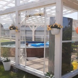 SKAIDRI PVC FOLYVĖ, SKAIRI, SKIRTA 1000cm