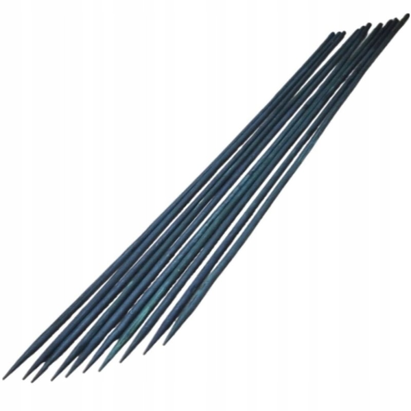 BAMBUKINIAI SMEGTAI 60cm DARK GREEN 10 vnt. - stulpai ir orchidėjų kuolai