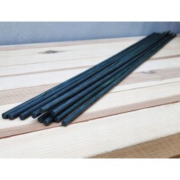 BAMBUKINIAI SMEGTAI 60cm DARK GREEN 10 vnt. - stulpai ir orchidėjų kuolai