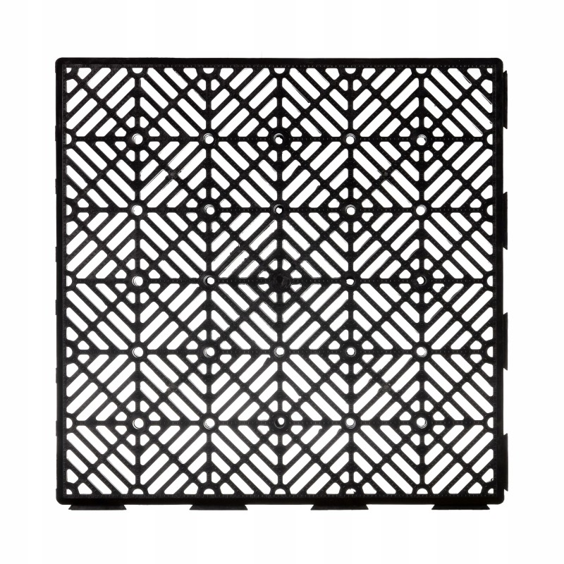 Sodo terasos plytelės viengrindis tinklelis antracitas 29,5x29,5x1,5 cm platforma