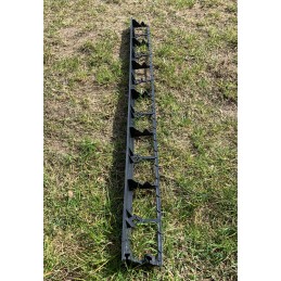 VEJOS KRAŠTAS 4,5 cm SODO apvadas PALISADA eco BORDER plastikinis 1 m