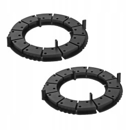 A laikikliai 10 mm terasos plokštėms - 2 vnt.