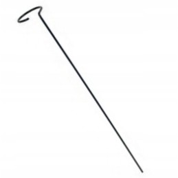 Metallist tugi rohelistele orhidee taimedele, 35 cm
