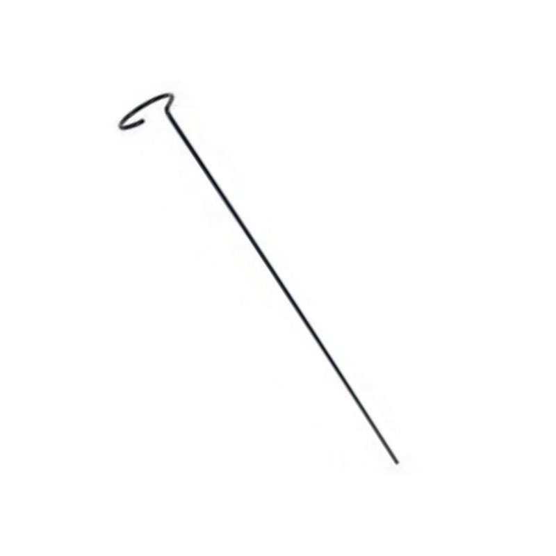 Metallist tugi rohelistele orhidee taimedele, 35 cm