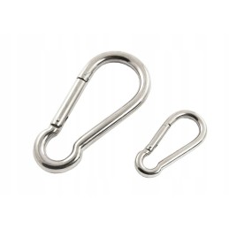 NERŪDIJANČIO NERŪDijančio plieno KRABINARIS 3X30 MM A4