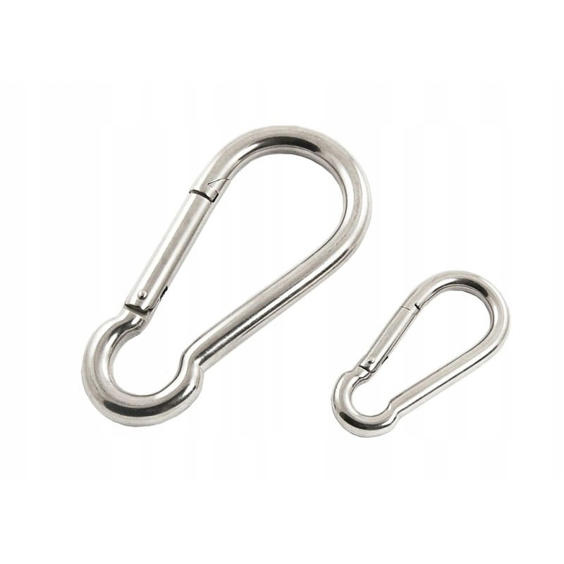 NERŪDIJANČIO NERŪDijančio plieno KRABINARIS 3X30 MM A4