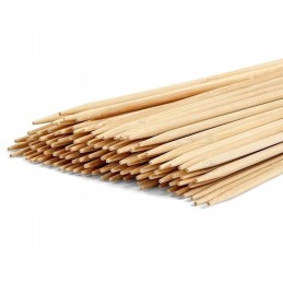 10x Smeigtukai stulpai Bambuko lazdelės atrama 50cm