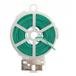 COATED GARDEN WIRE WITH CUTTER 30M FLO