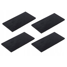 Kaitsevad kummist isolatsioonipadjad, vahetükid, laudtalad, 80x40x3mm, 4 tk