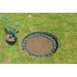 Garden lawn edge plastic border 45mm 1m