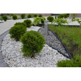Garden lawn edge plastic border 45mm 1m