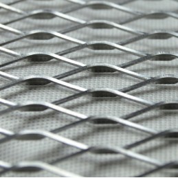 trauktas aliuminio tinklelis 1 metras, dugnas 42 cm