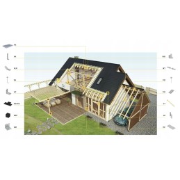 Auksinis metalinis kampas bagažinėms 100x100x28