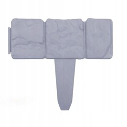 GRAY palisade STONE EDGE 25 cm sodo tvora