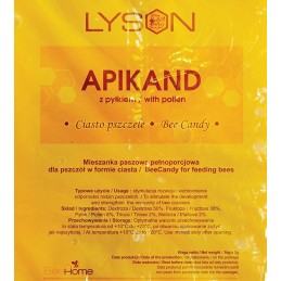 apikandis su žiedadulkėmis 1kg pyrago maistas bitėms