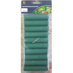 Tiesi jungtis sodo stulpams (10 vnt) stulpams, kurių skersmuo - 0,8 cm