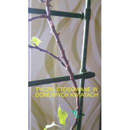 Tiesi jungtis sodo stulpams (10 vnt) stulpams, kurių skersmuo - 0,8 cm