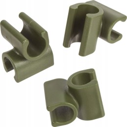 Kampinė jungtis poliams 11mm 6 vnt.