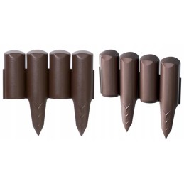 SODO PALISADA AUKŠTAS SIENOS KRAŠTAS 25 cm RUDAS