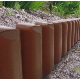 SODO PALISADA AUKŠTAS SIENOS KRAŠTAS 25 cm RUDAS