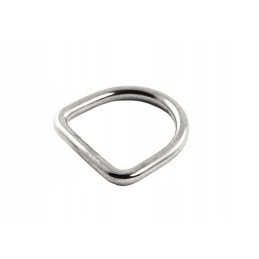 NERŪDIJANČIO DIRŽO JUNGTIS - D RING 4X30MM