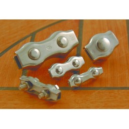 NERŪDIJANČIO NERŪDIJANČIO NERŪDIJANČIO ŽARNŲ LYNĖS spaustukas 5 MM