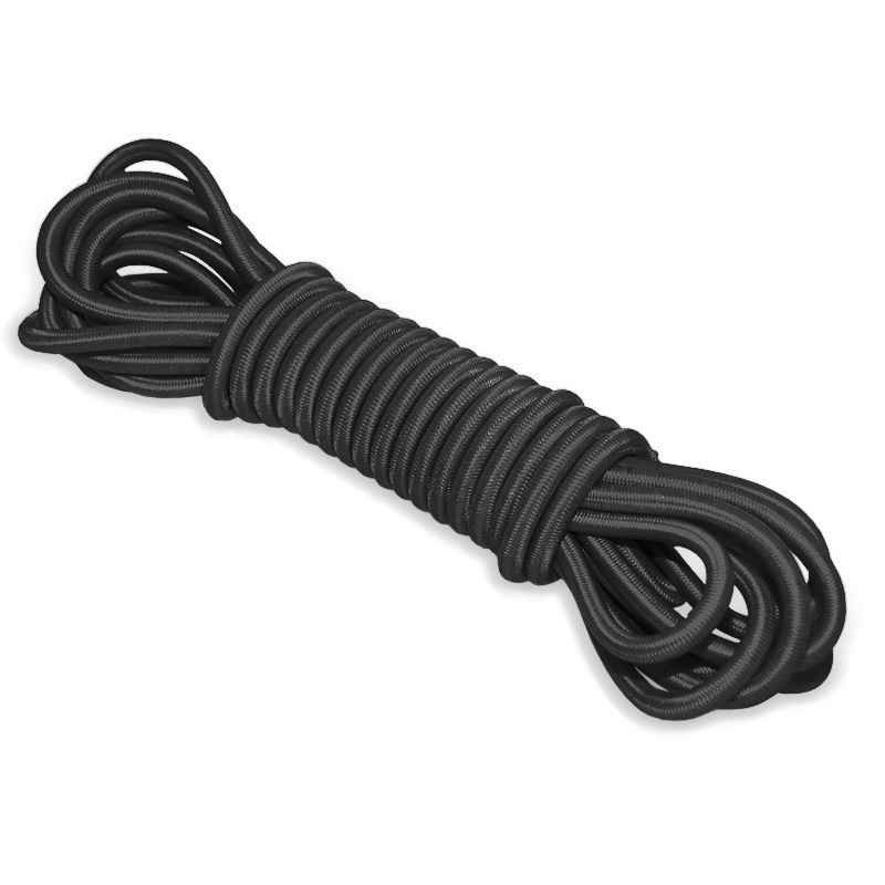 Elastinė plėstuvo guminė virvė brezentams, skersmuo 4mm