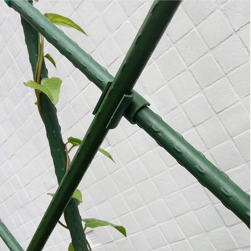 90° jungtis augalų stulpams 11mm, 6 vnt