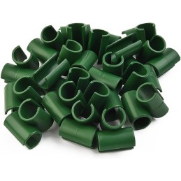 90° jungtis augalų stulpams 11mm, 6 vnt