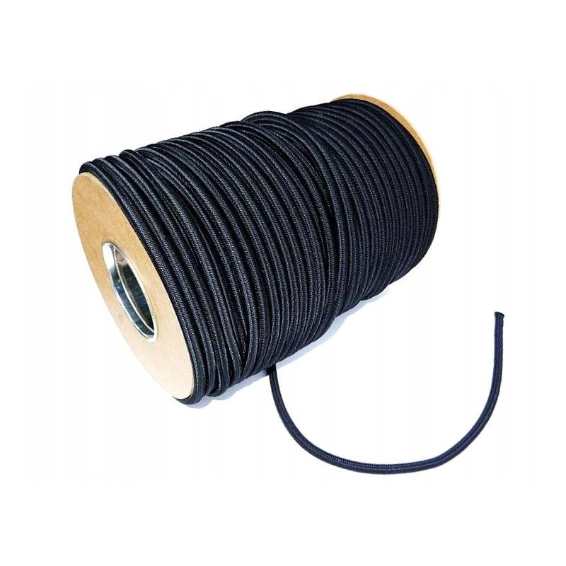 ELASTINGAS GUMINIS PLĖTINIMO VIRVAS 4mm 1M