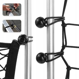 ELASTINGA GUMINĖ TINKAMUMO PALAPINĖS KILIETAS 15cm, LYNĖ SU RUULULINIU Įtempikliu batuto palapinėms.