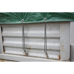 BUNGEE HORD HOOK elastinga guma 0,6x20cm