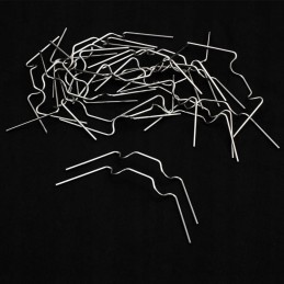 Spyruoklinė viela stiklų tvirtinimui sodo šiltnamiuose iš skaidraus arba polikarbonato