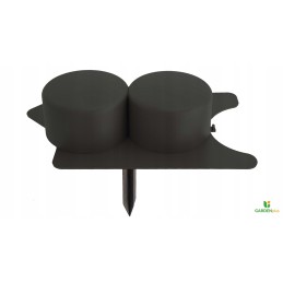 Robi Czarna palisade su rampa