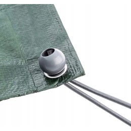 ELASTINGA GUMINĖ TINKAMUMO PAlapinės KILIETA 20 CM, VIRVĖ SU RUULULINIU Įtempikliu batutų palapinėms