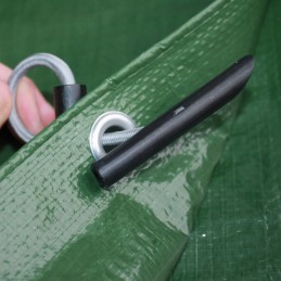 ELASTINGAS spaustukas 20cm GUMINIS TARPŲ, Tinklinių banerių montavimui