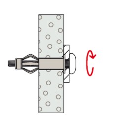 Fischer HM 5X65 S kaiščio metalinis inkaras su varžtu 1