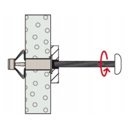 Fischer HM 5X65 S kaiščio metalinis inkaras su varžtu 1